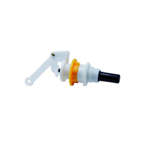 BOTON PVC FRANKLIN BLANCO P/DEP.PARED