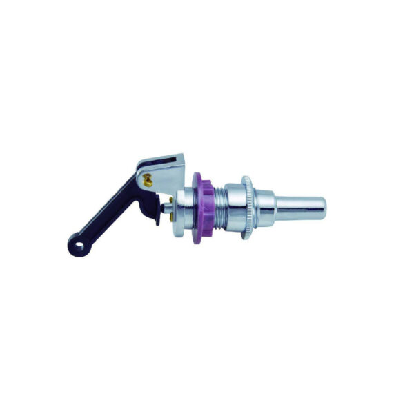 BOTÓN PVC FRANKLIN CROMADO P/DEP. PARED