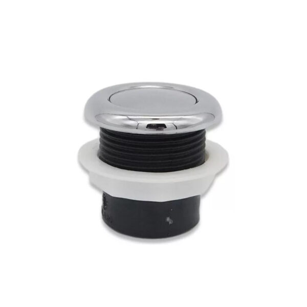 BOTON SUPERIOR CROMO CONCAVO DEALER