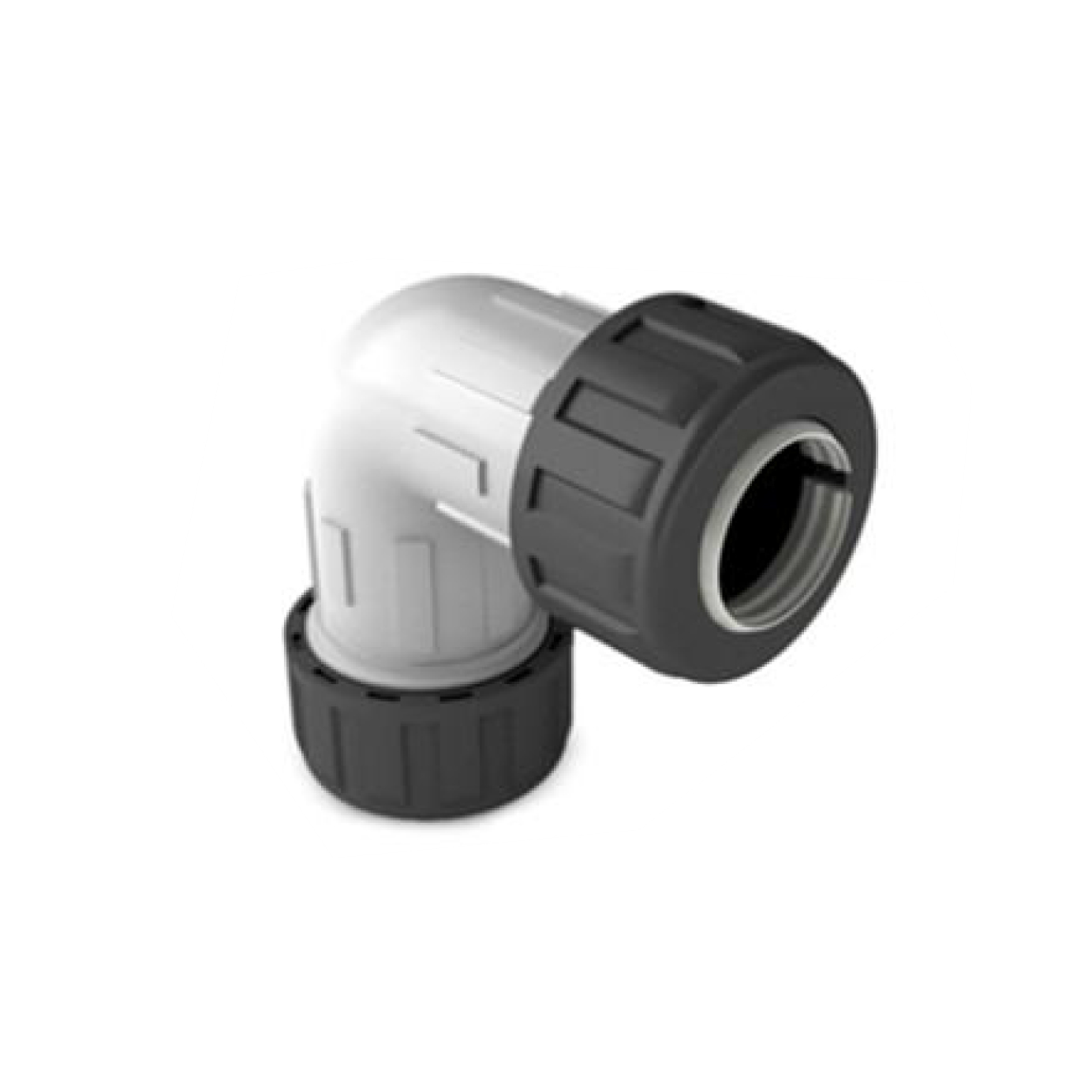 ACO09 ACOPLE COMP PROF C/TRABA MEC CODO 1/2" "DUKE" - Imagen 1