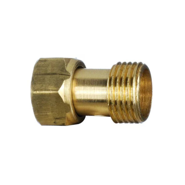 UNION REDUCTORA BRONCE 1/2 X 3/8 ASIENTO PLANO TREFILADO