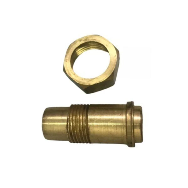 UNION REDUCTORA BRONCE 1/2 X 3/8 ASIENTO CONICO TREFILADO