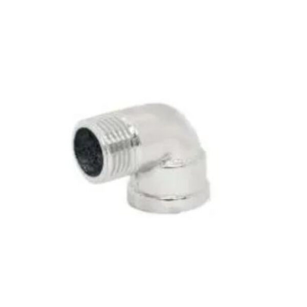 CODO BRONCE HM 3/4  TREFILADO CROMO