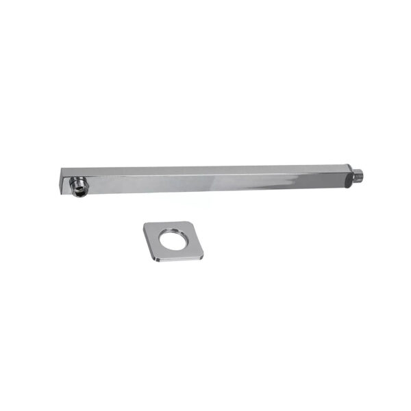 BRAZO DE LLUVIA D/ACERO INOXIDA RECTANGULAR DE 45 CM