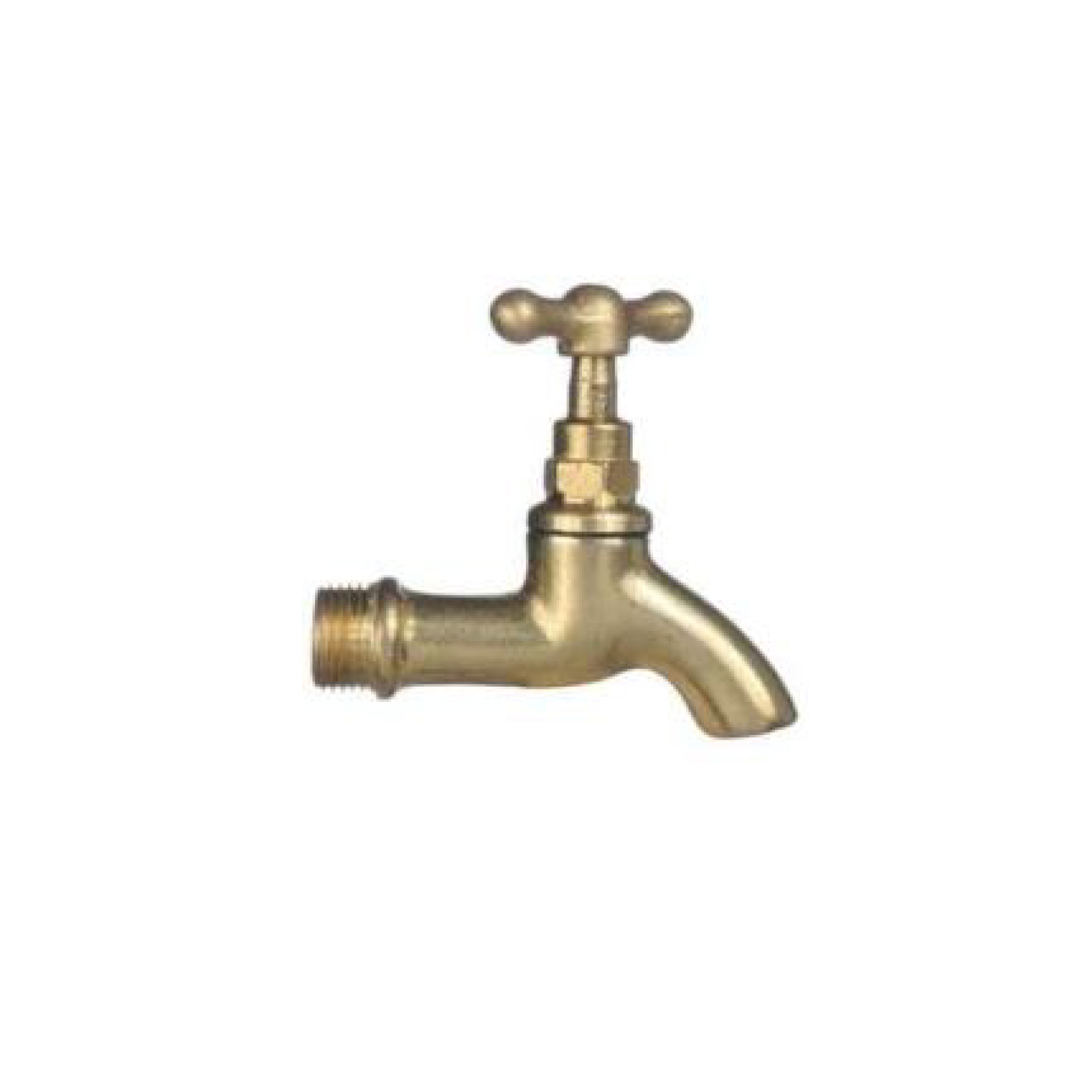 CAN11 CANILLA 1/2" SERVICIO BRONCE S/MANGA - Imagen 1