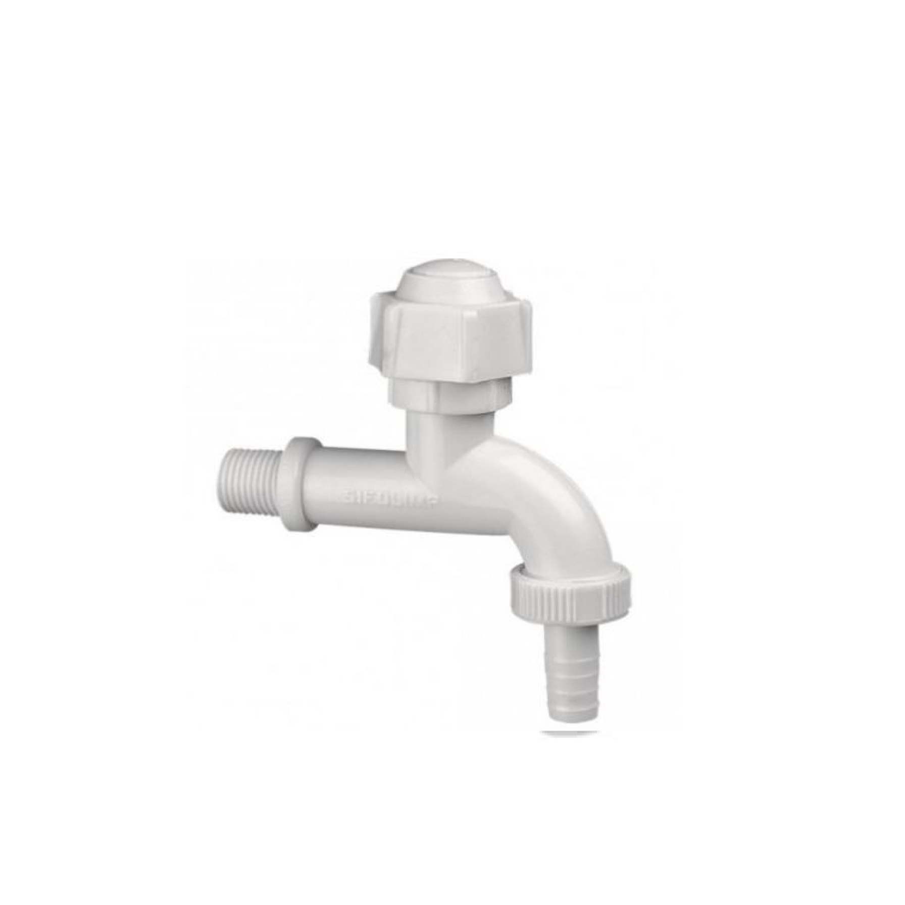 CAN45 Canilla con pico manga de 1/2", sistema v?stago, volante cruz - Imagen 1