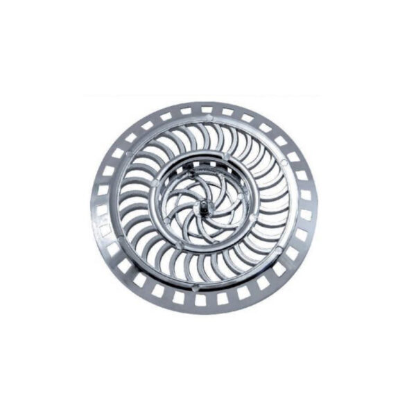 FILTRO PLÁSTICO CROMADO GRANDE PARA COCINA