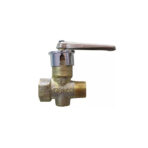 LLAVE GAS 1/2 CROMO  ALARZA