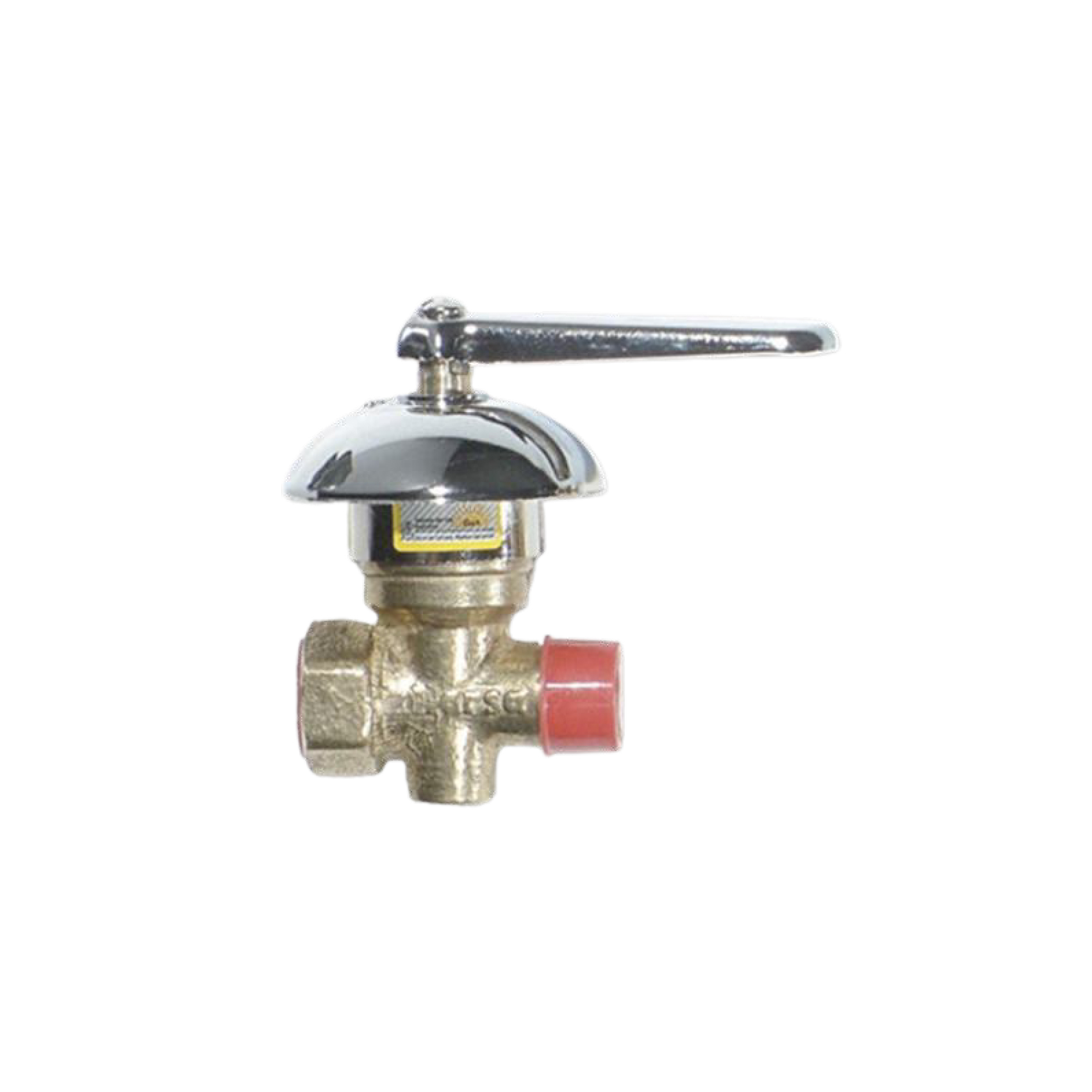GAS113 LLAVE GAS 1/2 CON CAMPANA ALARZA - Imagen 1