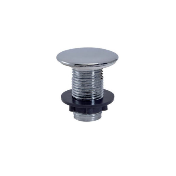 CUBREAGUJERO METALICO CROMADO PARA MESADA MONOCOMANDO