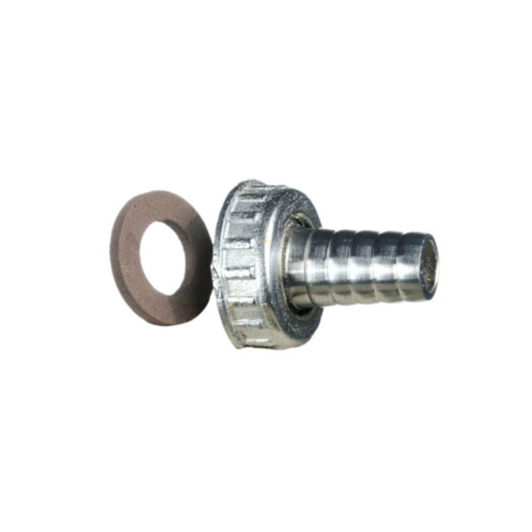 UNION MANGUERA P/CANILLA 1/2" CROMO