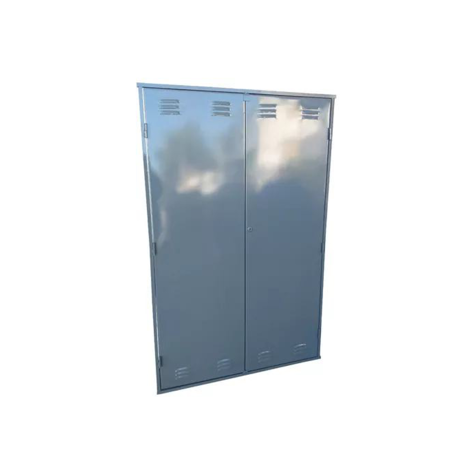 PUE18 PUERTA PARA SUPER GAS GRIS 0,90 X 1,45 - Imagen 1