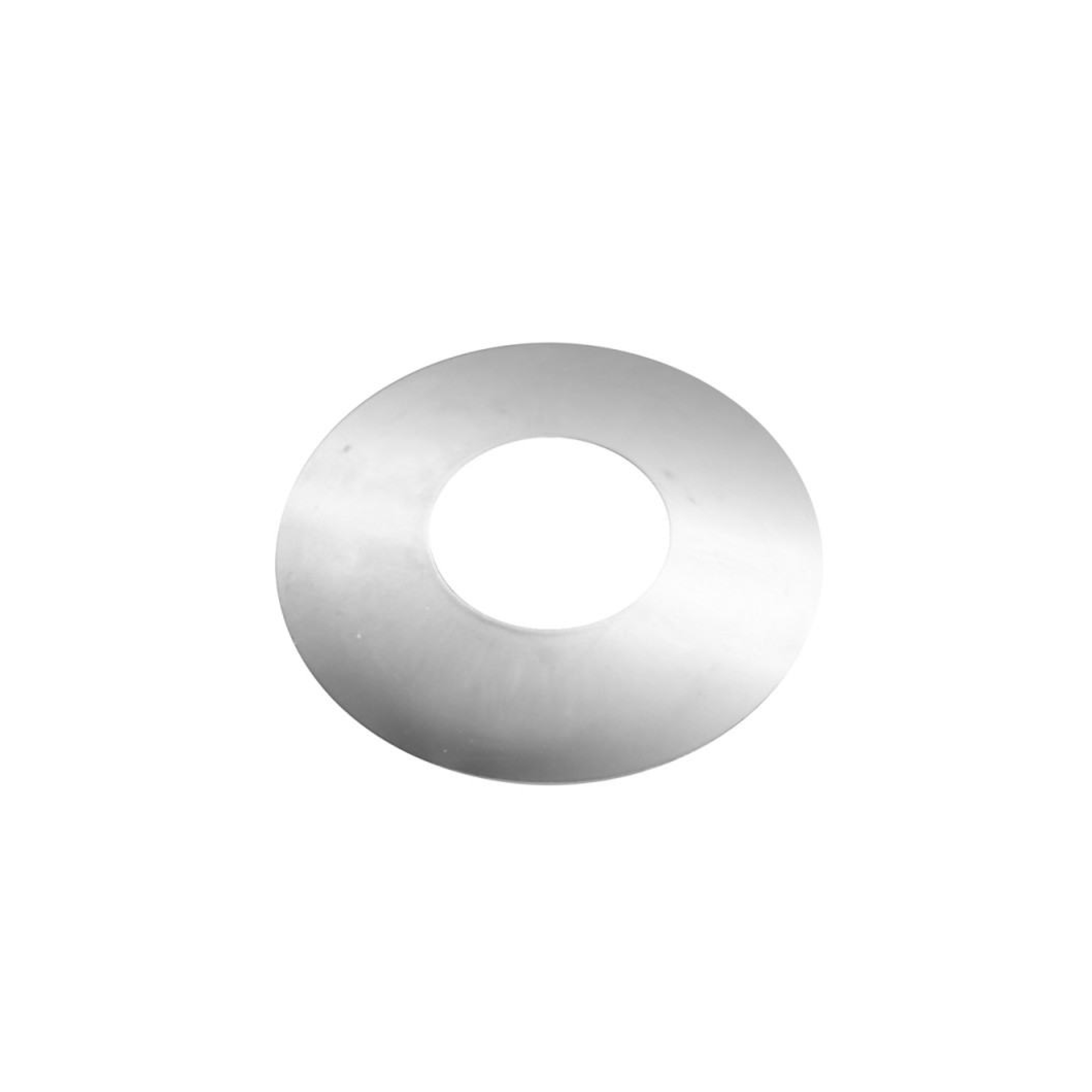 RO04 ROSETA PVC BARI 20MM CROMADA - Imagen 1