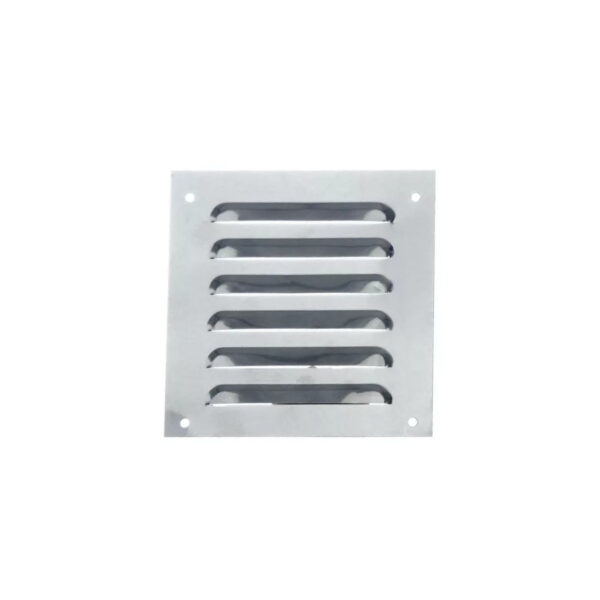 REJA VENTILACION 15 X 15 ACERO C/AGUJERO