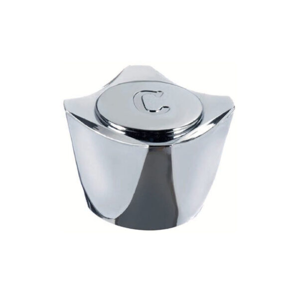 VOLANTE PLASTICO TIPO LOTUS CROMADO   (20 )