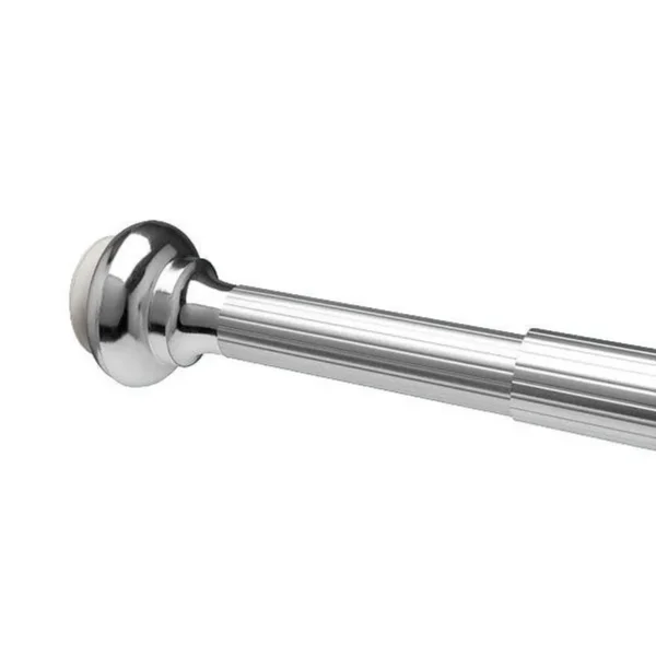 BARRAL P/ BAÑO LUJO PLATEADO DE 1 a 2 MTS.