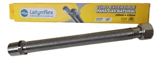FLEX EXTENSIBLE ACERO 1/2X40-95 GAS NAT APROB LATYN