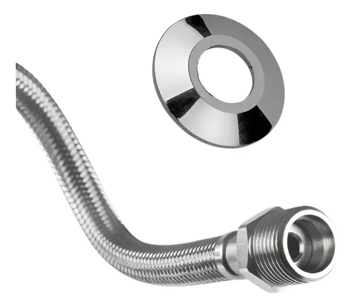 FLEXIBLE MALLADO AGUA   3/4X40 CAFU