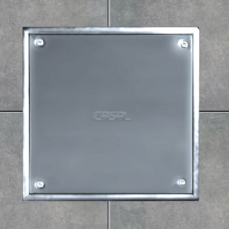 TAPA ACERO 20X20 "CASAL"