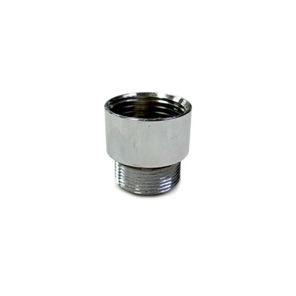 NUEZ INVERTIDA BRONCE  ROSCA FINA CROM. PARA BRAZO DE LLUVIA