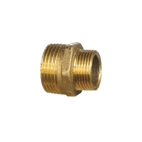 ROSCA CON TUERCA BRONCE REDUCCCION  3/4 X 1/2  ROSCADO
