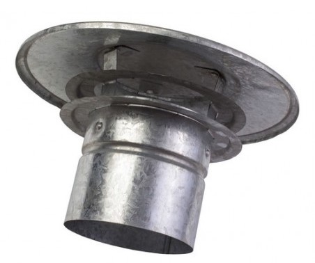 SOMBRERO ZINC REGLAMENTARIO 3" (C/ 2 AROS)